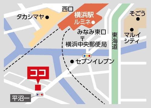 アクセス エフィフランス語横浜